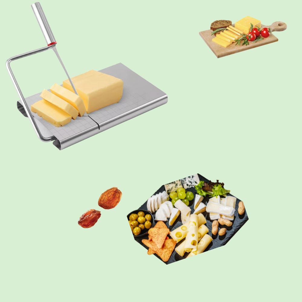 Coupe-fromage en inox pratique et rapide pour des découpes nettes et sans effort