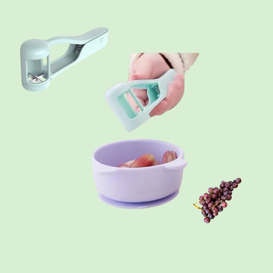 Coupe-raisin en présentation prêt à être utilisé