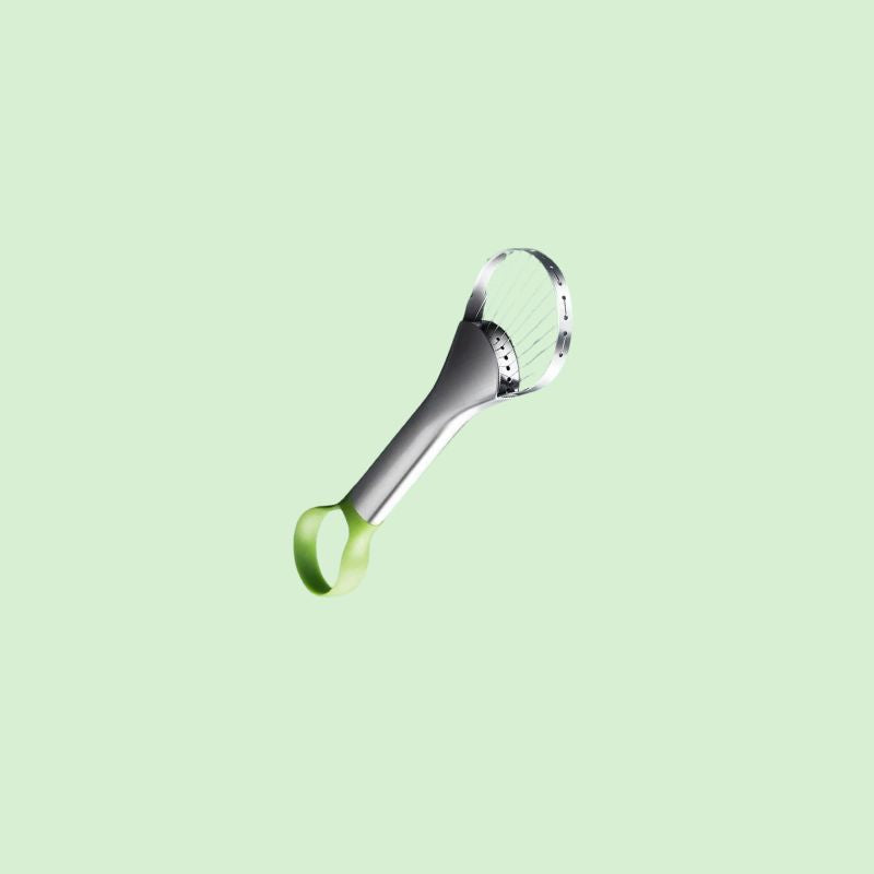 couteau à avocat inox, produit seul