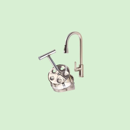 Nettoyage du moule à boulettes en inox, facile à laver et réutilisable
