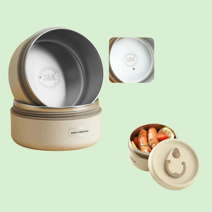 Intérieur de la lunch box isotherme en inox 304