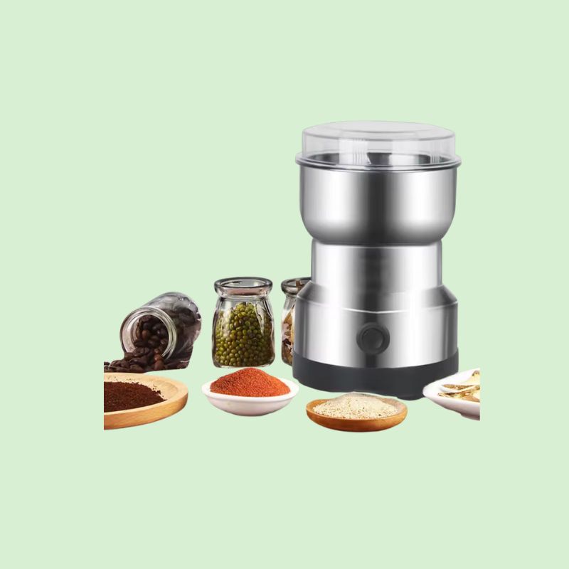 Moulin électrique polyvalent avec grains, épices et café