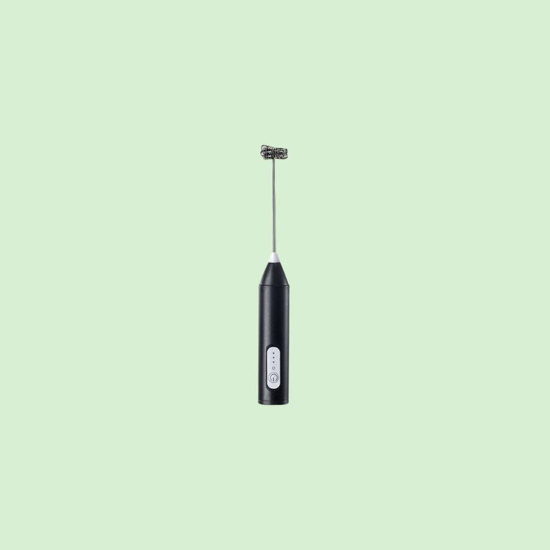Mousseur à lait électrique noir, produit seul