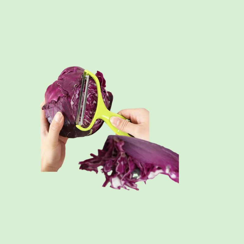 Éplucheur et Râpe à Légumes en Acier Inox