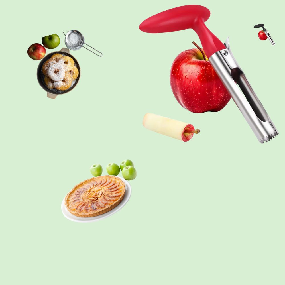 Vide-pomme compact et pratique pour préparer facilement des fruits pour toute la famille