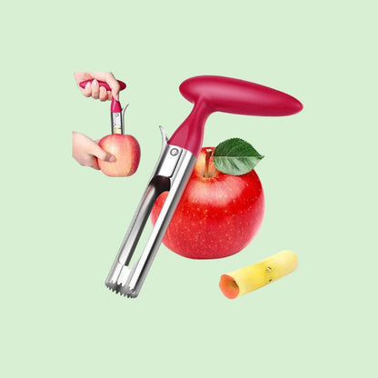 Vide-pomme présenté seul en vue de présentation du produit